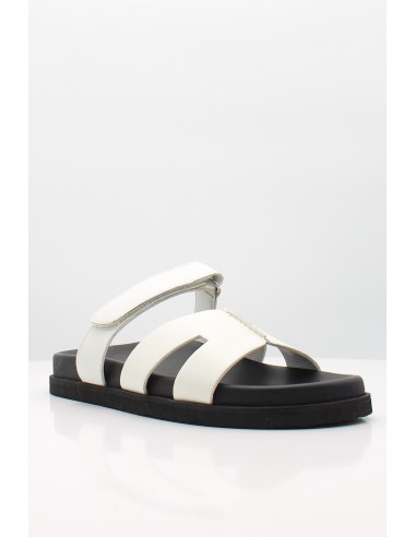 Hylton - Mules Femme Mosaic Blanche SM11003028-16Y 9092 WHITE/BLK