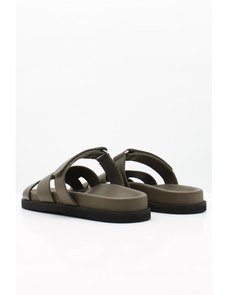 Hylton - Mules Femme Mosaic Khaki – 9092 KHAKI