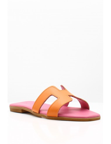 Hylton - Mules Femme Joy Mosaic - JOY ORANGE/FUXIA