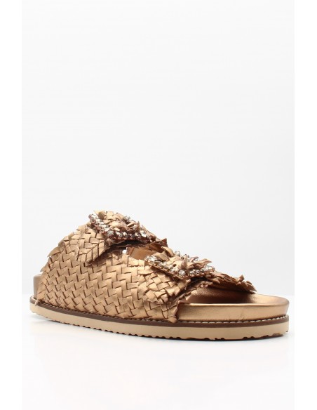 Inuovo - Mules Deux Lanières Femme 395010 copper