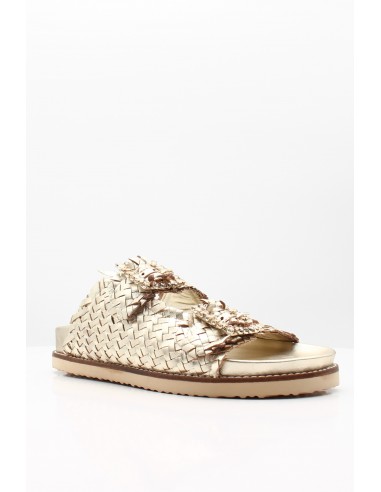 Inuovo - Mules Deux Lanières Femme - 395010 gold