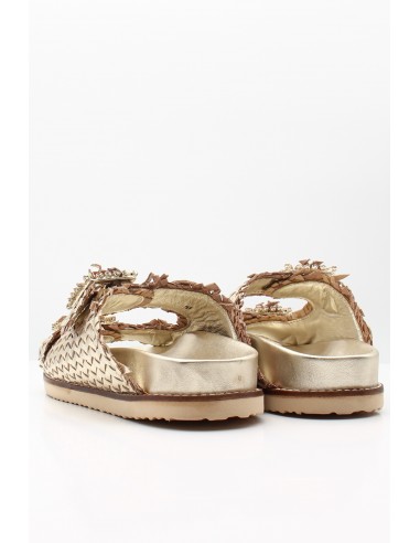 Inuovo - Mules Deux Lanières Femme - 395010 gold