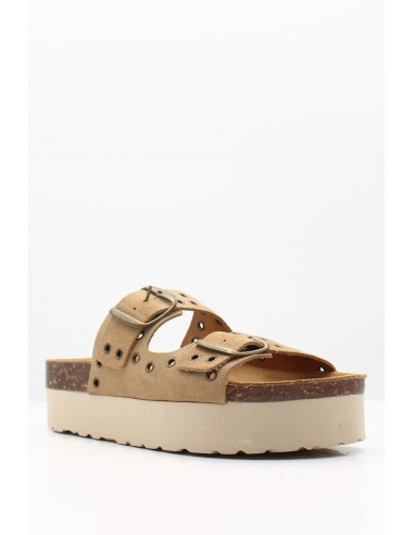 Mules Compensées Hylton - 6497-o Miley - Beige