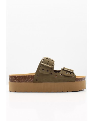 Sandales Kaki à Brides Réglables Hylton - Confort et Robustesse pour Tous les Jours