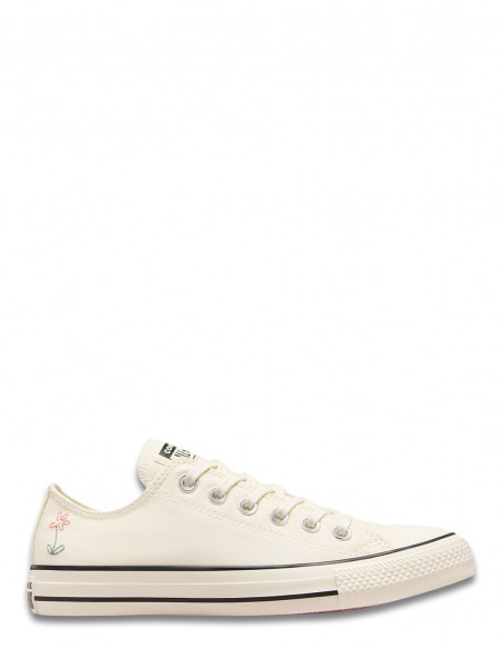 Sneakers Femme Chuck Taylors Brodées | Style Délicat et Féminin
