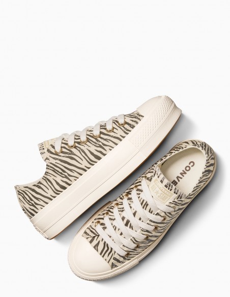 Achetez Sneakers Converse à Imprimé Zèbre | Style Urbain et Audacieux