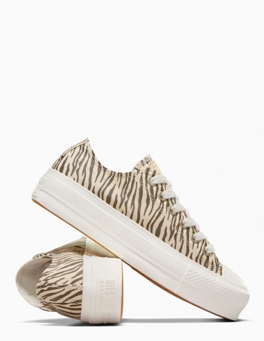 Achetez Sneakers Converse à Imprimé Zèbre | Style Urbain et Audacieux