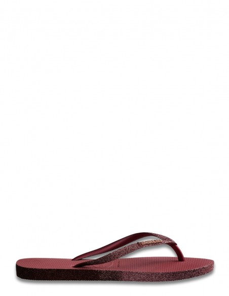 Havaianas - Tongs Femme Slim Sparkle Rose Foncé - 4146093.5190