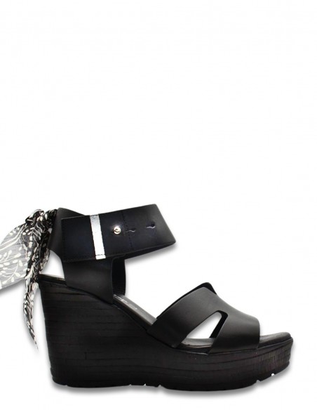 Goodstep- Talons compensés Femme Jalene Noir - GS5121-C03