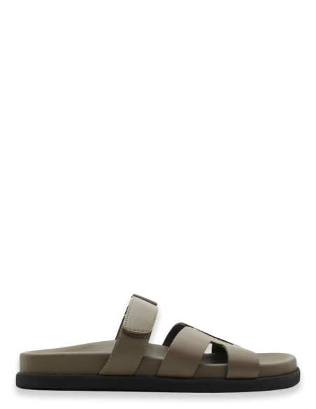 Hylton - Mules Femme Mosaic Khaki – 9092 KHAKI