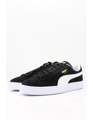 Puma - Basket suede classic jr Blanche et Noir - 399853-01