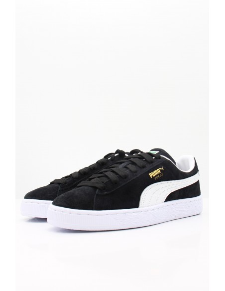 Puma - Basket suede classic jr Blanche et Noir - 399853-01