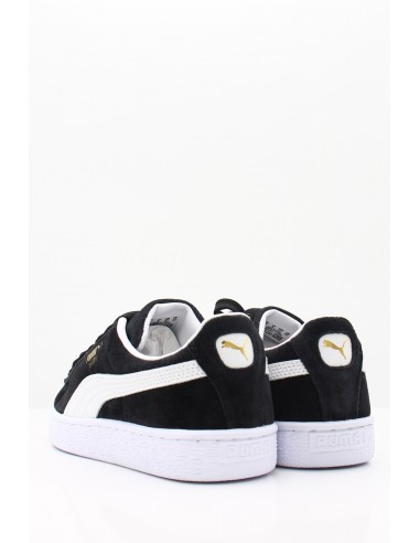 Puma - Basket suede classic jr Blanche et Noir - 399853-01
