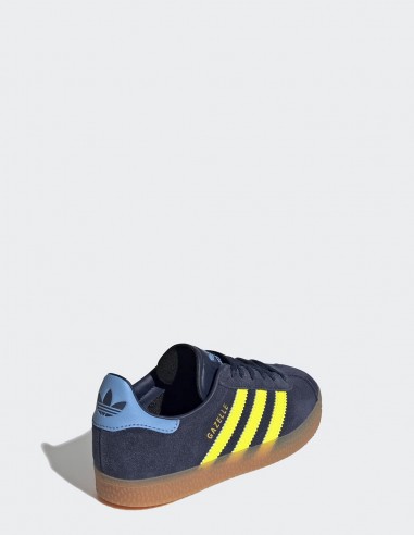 Adidas Gazelle : L'Iconique Sneaker en Bleu et Jaune | Style et Confort