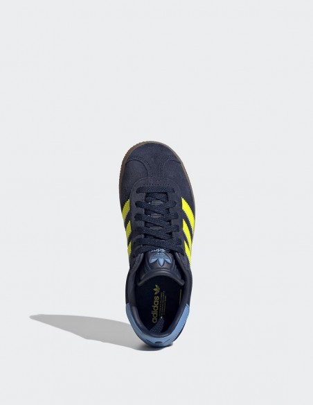 Adidas Gazelle : L'Iconique Sneaker en Bleu et Jaune | Style et Confort
