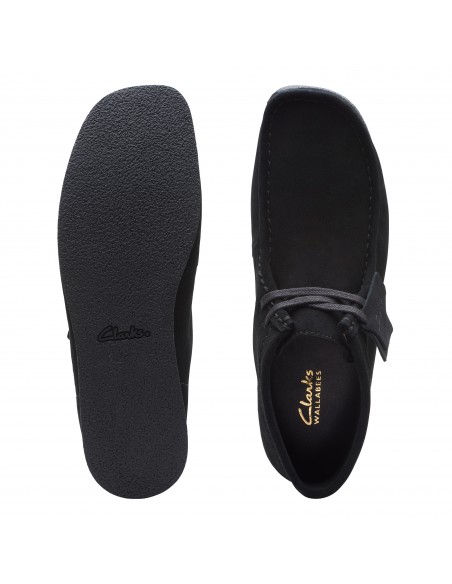 Derbies Clarks Originals Wallabeevo en suède noir pour homme