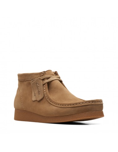 Clarks Originals - Wallabee Evo Dark Sand Suede pour Homme - Hylton.fr