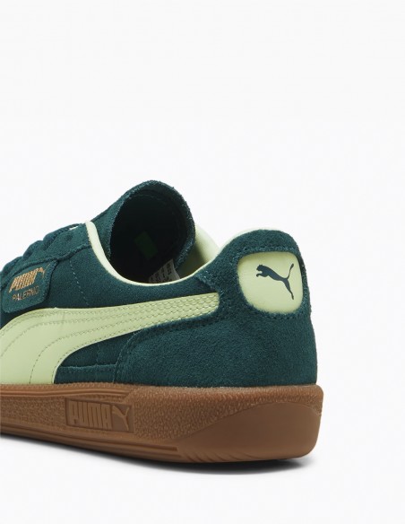 Puma Palermo : Sneakers en Suède Vert| Élégance et Confort | Hylton