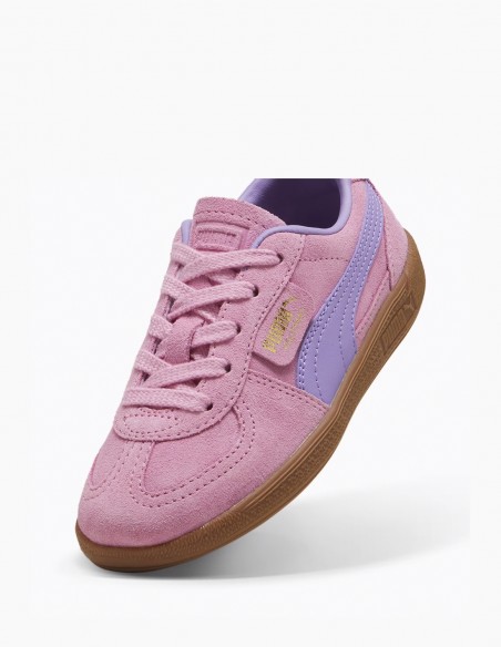 Puma Palermo | Sneakers Enfant en Suède Rose | Hylton