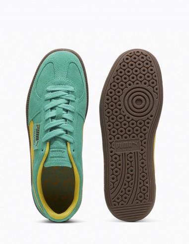 Sneakers Puma Pelermo Vert et Jaune | Confort et Élégance | Hylton