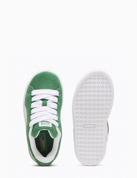 Sneakers Puma Suède Vert | Style classique pour les enfants | Hylton