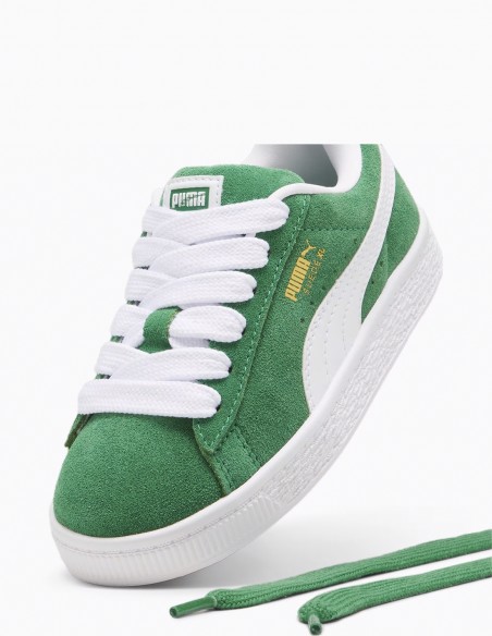Sneakers Puma Suède Vert | Style classique pour les enfants | Hylton