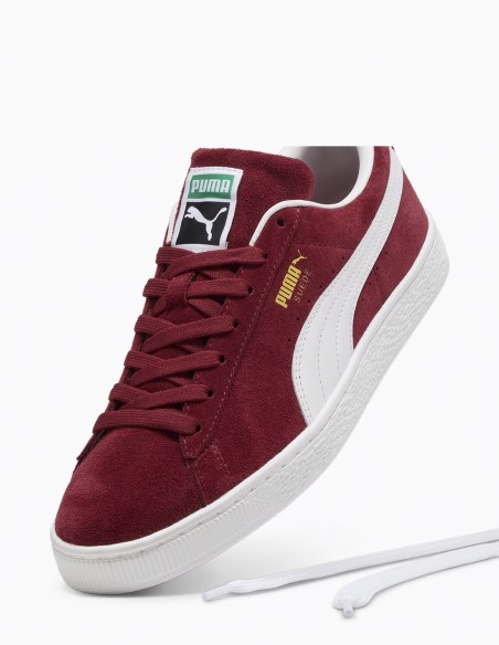 Baskets Puma Suède Classique Bordeaux | Élégance et Confort | Hylton