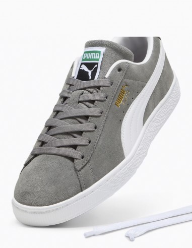 Baskets Puma Suède Classique Gris | Élégance et Confort | Hylton