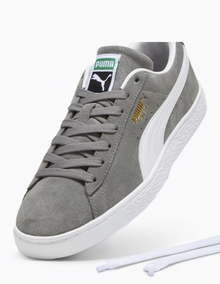 Baskets Puma Suède Classique Gris | Élégance et Confort | Hylton