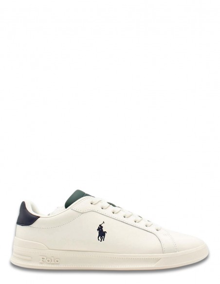 Sneakers Ralph Lauren Heritage Blanc | Élégance Casual | Hylton