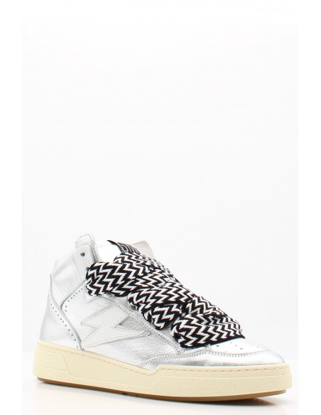 Semerdjian Braga A574 – Baskets Montantes Métallisées - Hylton