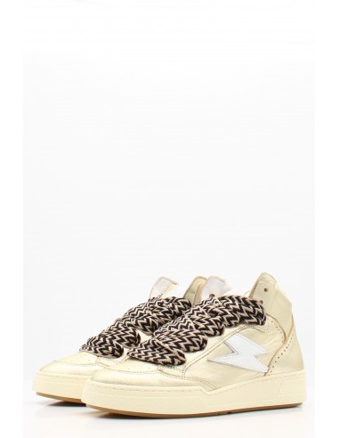 Semerdjian Braga A575 – Baskets Montantes Dorées Elégantes - Hylton