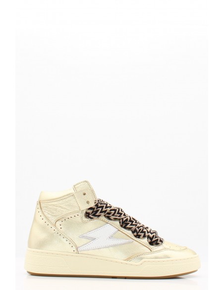 Semerdjian Braga A575 – Baskets Montantes Dorées Elégantes - Hylton