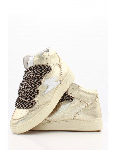 Semerdjian Braga A575 – Baskets Montantes Dorées Elégantes - Hylton