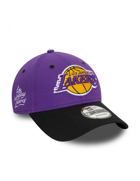 casquette nba side patch 9forty loslak trpblk