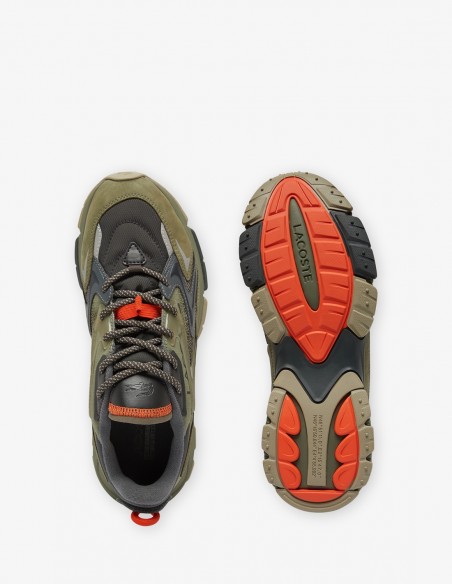 Lacoste Storm 96 Lo Vert et Gris - Confort et Style Urbain Réinventé