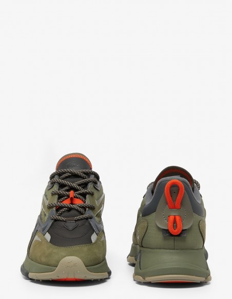 Lacoste Storm 96 Lo Vert et Gris - Confort et Style Urbain Réinventé