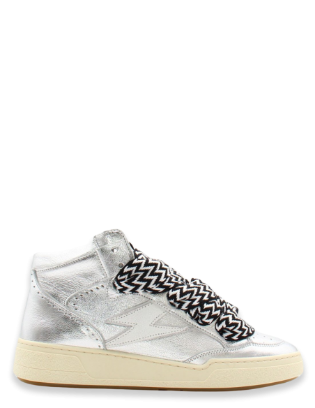 Semerdjian Braga A574 – Baskets Montantes Métallisées - Hylton