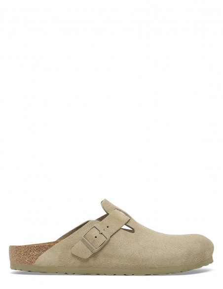 Sabots Birkenstock Boston Suède Kaki - Confort & Style Durable - Hylton