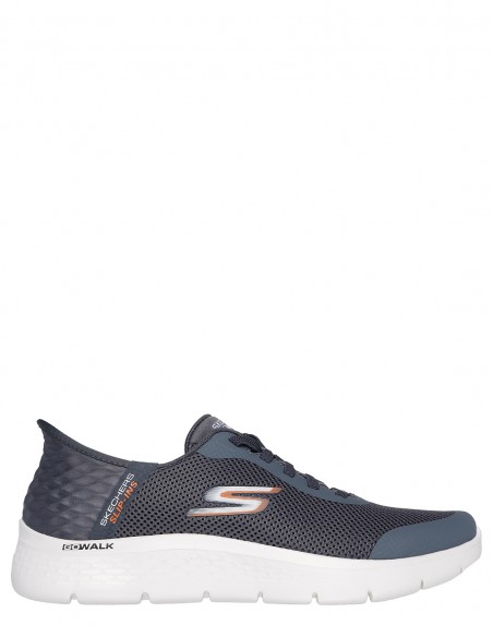 Baskets Skechers GOwalk Max - Slip-Ins Gris - Confort et Style Moderne