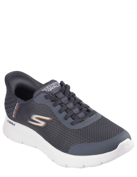 Baskets Skechers GOwalk Max - Slip-Ins Gris - Confort et Style Moderne