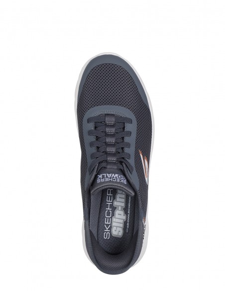 Baskets Skechers GOwalk Max - Slip-Ins Gris - Confort et Style Moderne