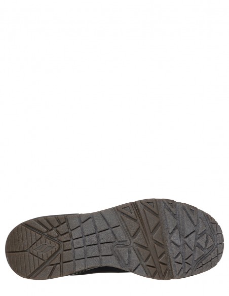 Baskets Skechers Uno - Stand on Air Noir - Confort et Style Moderne