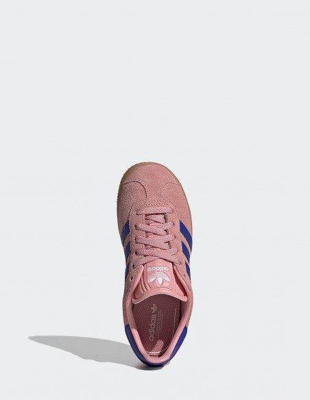 Sneakers Adidas Gazelle Enfant Rose/Bleu - Rétro et Confort - Hylton