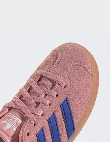 Sneakers Adidas Gazelle Enfant Rose/Bleu - Rétro et Confort - Hylton