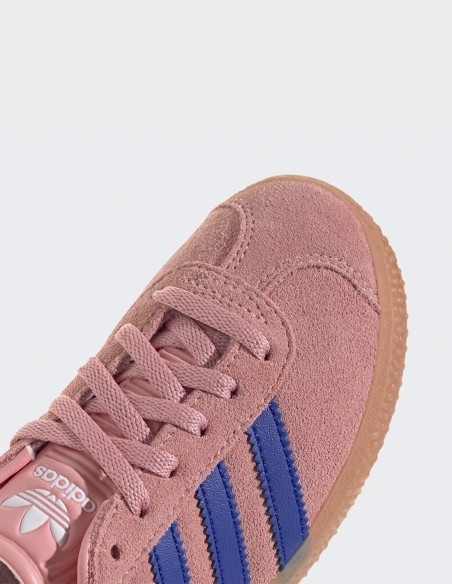 Sneakers Adidas Gazelle Enfant Rose/Bleu - Rétro et Confort - Hylton