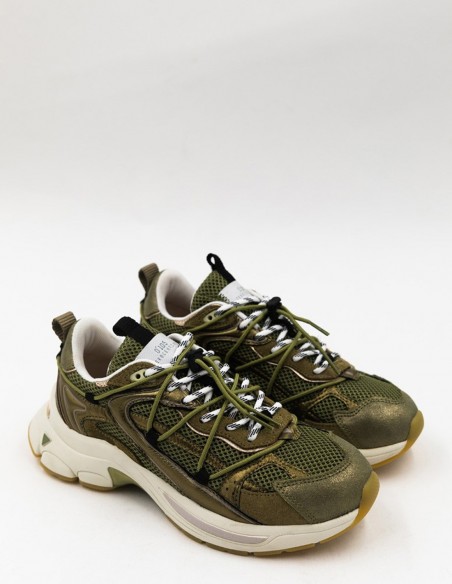 Baskets 0-105 Spider Khaki - Style Urbain et Confort Durable - HYLTON