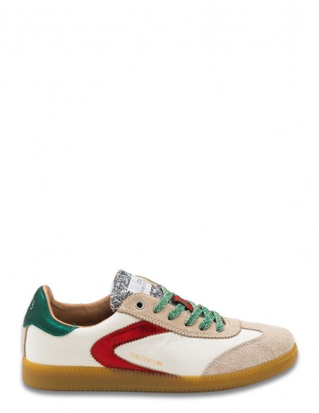 Baskets 0-105 Nova Red Green - Style Vibrant & Confort  - HYLTON