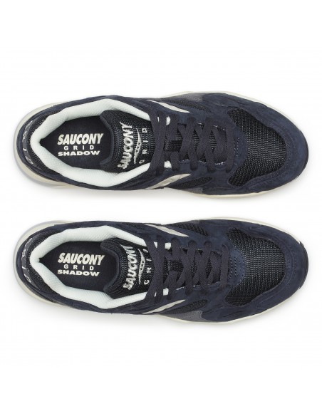 Baskets Saucony Shadow 6000 Bleu Marine  Gris - Style Rétro & Confort