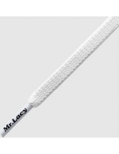 Lacets flexies white 110cm